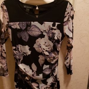 INC floral top.